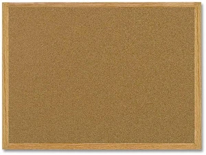 MasterVision Earth Cork Board 36 x 24 Natural Surface Oak Wood Frame SB0420001233 MasterVision Earth Cork Board 36 x 24 Natural Surface Oak Wood Frame SB0420001233
