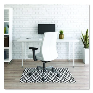 Deflecto FashionMat Chair Mat Rectangular 35 x 40 Diamonds CM3540BD Deflecto FashionMat Chair Mat Rectangular 35 x 40 Diamonds CM3540BD