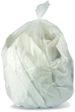 Linear Low-Density Can Liners 56 gal 1.1 mil 46" x 50" Clear 100/Carton H9250SC Linear Low-Density Can Liners 56 gal 1.1 mil 46" x 50" Clear 100/Carton H9250SC