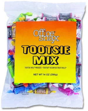 Office Snax Tootsie Roll Assortment 14oz Office Snax Tootsie Roll Assortment 14oz