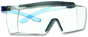 SecureFit 3700 Protective Eyewear Blue Half Frame OTG Clear Single Lens SF3701XSGAFBLU SecureFit 3700 Protective Eyewear Blue Half Frame OTG Clear Single Lens SF3701XSGAFBLU