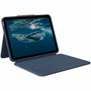 Logitech Rugged Combo 4c iPad Keyboard Case: iPad 10th Gen A16 Case with Military-Grade Drop Protection USB-C Charging Port Smart Connector Pencil Holder 920014163 Logitech Rugged Combo 4c iPad Keyboard Case: iPad 10th Gen A16 Case with Military-Grade Drop Protection USB-C Charging Port Smart Connector Pencil Holder 920014163