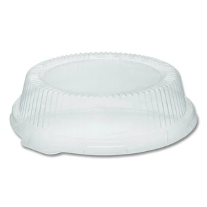ClearView Dome-Style Lid with Tabs 8.9" Diameter x 0.8" h Clear Plastic 126/Carton YCI800090000 ClearView Dome-Style Lid with Tabs 8.9" Diameter x 0.8" h Clear Plastic 126/Carton YCI800090000