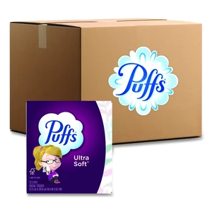 Ultra Soft Facial Tissue 2-Ply White 72 Sheets/Box 24 Boxes/Carton 80374519 Ultra Soft Facial Tissue 2-Ply White 72 Sheets/Box 24 Boxes/Carton 80374519