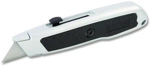 Retractable Utility Knife 1.25" Blade 3.5" Plastic Handle Black/Gray 12243 Retractable Utility Knife 1.25" Blade 3.5" Plastic Handle Black/Gray 12243
