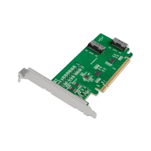 EXLINK MB308A5 PCIE 5.0 X16 NVM E HOST ADAPTER CARD WITH 2 MCIO 8 EXLINK MB308A5 PCIE 5.0 X16 NVM E HOST ADAPTER CARD WITH 2 MCIO 8