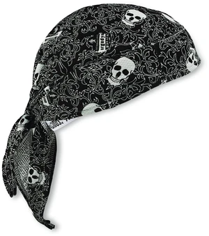 Chill-Its 6615 High-Performance Bandana Doo Rag with Terry Cloth Sweatband One Size Fits Most Skulls 12519 Chill-Its 6615 High-Performance Bandana Doo Rag with Terry Cloth Sweatband One Size Fits Most Skulls 12519