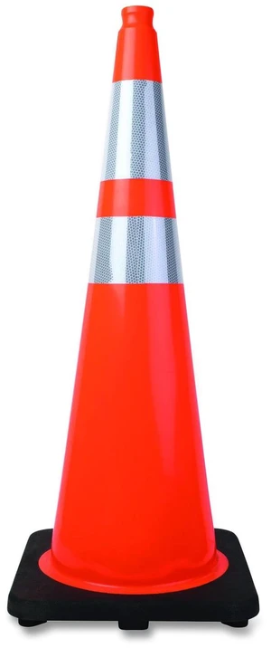 Traffic Cone 14.5 x 1 x 36 Orange/Silver 25960 Traffic Cone 14.5 x 1 x 36 Orange/Silver 25960