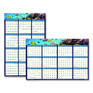 House of Doolittle Earthscapes Sea Life Scenes Reversible Wall Calendar 24x37 2026 House of Doolittle Earthscapes Sea Life Scenes Reversible Wall Calendar 24x37 2026