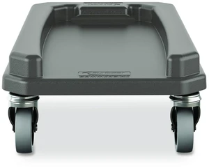 23 Gallon Resin Slim Trash Can Dolly 11.88" x 20.78" x 6.18" Gray TCNDOLLY 23 Gallon Resin Slim Trash Can Dolly 11.88" x 20.78" x 6.18" Gray TCNDOLLY