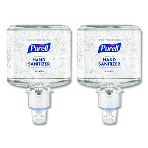 Advanced E3-Rated Instant Hand Sanitizer Gel 1200 mL Refill Fragrance-Free For ES4 Dispensers 2/Carton 506102 Advanced E3-Rated Instant Hand Sanitizer Gel 1200 mL Refill Fragrance-Free For ES4 Dispensers 2/Carton 506102