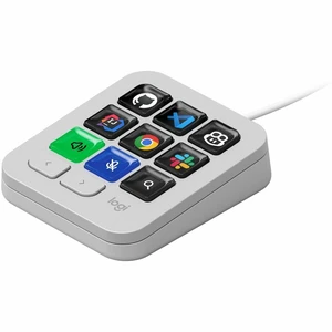 Logitech MX Keypad Programmable Macro Pad for Developers9 LCD KeysApp-Aware ProfilesGitHub CopilotUSB-CPale Gray 920013890 Logitech MX Keypad Programmable Macro Pad for Developers9 LCD KeysApp-Aware ProfilesGitHub CopilotUSB-CPale Gray 920013890