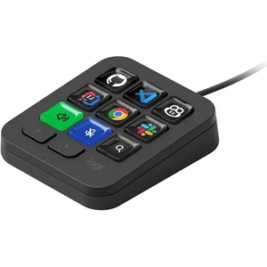 Logitech MX Keypad Programmable Macro Pad for Developers 9 LCD Keys App-Aware ProfilesGitHub CopilotUSB-CGraphite 920013889 Logitech MX Keypad Programmable Macro Pad for Developers 9 LCD Keys App-Aware ProfilesGitHub CopilotUSB-CGraphite 920013889