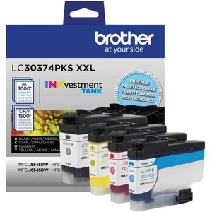 Brother LC3037 Genuine High-Yield Multi-Pack Ink CMYK 4 Cartridges/Pk LC30374PKS Brother LC3037 Genuine High-Yield Multi-Pack Ink CMYK 4 Cartridges/Pk LC30374PKS