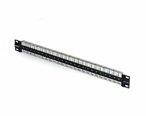 StarTech 48 Port 1U Blank Keystone Patch Panel Rackmount Cat6 Patch Panel for RJ45 STP Ethernet Network Jacks StarTech 48 Port 1U Blank Keystone Patch Panel Rackmount Cat6 Patch Panel for RJ45 STP Ethernet Network Jacks