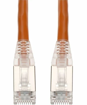 AddOn 25ft Orange CAT6 Shielded PVC Ethernet Cable Snagless Easy Clear Boot TAA RJ-45 M/M CAT 6 AddOn 25ft Orange CAT6 Shielded PVC Ethernet Cable Snagless Easy Clear Boot TAA RJ-45 M/M CAT 6
