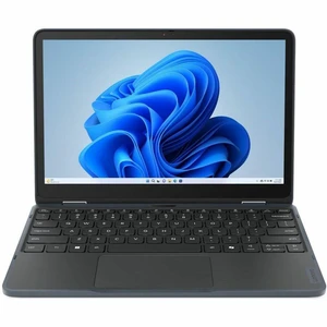 Lenovo 300w Gen 5 83LF0004US 11.6" Touchscreen Convertible Notebook - Intel N-Series N150 - 4 GB - 128 GB SSD - Slate Gray - Windows 11 Pro Education - Webcam - Wi-Fi 6E Lenovo 300w Gen 5 83LF0004US 11.6" Touchscreen Convertible Notebook - Intel N-Series N150 - 4 GB - 128 GB SSD - Slate Gray - Windows 11 Pro Education - Webcam - Wi-Fi 6E