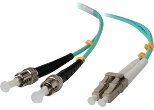 ALOGIC Duplex Aqua 3mm OD OM3 50/125?m LSZH 10G LC-LC Fiber Cable