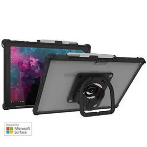 The Joy Factory aXtion Edge MP Rugged Carrying Case Microsoft Surface Pro 7+, Surface Pro 7, Surface Pro 6, Surface Pro (5th Gen) Tablet - Drop Proof, Anti-slip, Shock Proof  CWM310MP