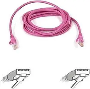 Belkin A7J304-1000-PNK 1000 ft. Cat 5E Pink Network Cable