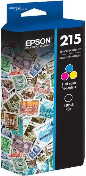 Epson DURABrite Ultra T215 Ink Cartridge - Black, Color