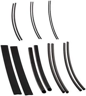 Panduit DRY-SHRINK Thin Wall Heat Shrink - Heat shrink tubing kit - 6 in - black