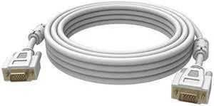 VISION Professional installation-grade VGA patch cable - LIFETIME WARRANTY - gold plated connectors - ferrite cores both