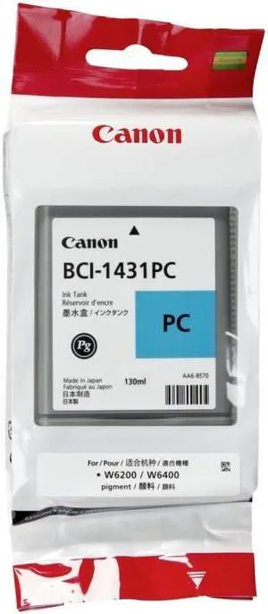 Canon BCI-1431PC Ink tank; Photo Cyan (8973A001)