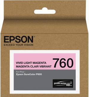 EPSON PRINT T760620 T760 ULTRACHROME HD VIVID LIGHT MAGENTA