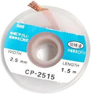 ELECALL The Best BGA Desoldering Braid Solder Wire CP-2515 2.5mm Suction-line 1.5m Length Wick/Soldering Accessory