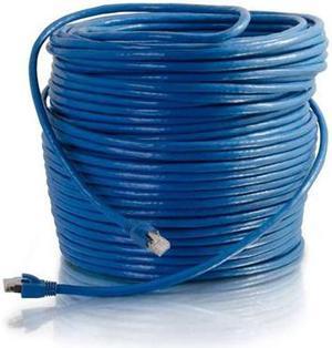C2G 43124 300FT CAT6 BLUE SOLID SHIELDED PATCH CBL