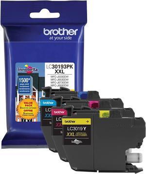 Printer LC30193PK Super High Yield XXL 3 Pack Ink Cartridges- 1 Ea: Cyan/Magenta/Yellow Ink