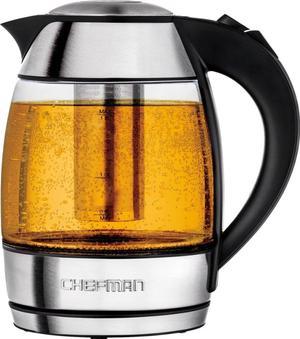 Gemdeck 1.8L Electric Glass Kettle with Temperature Control for