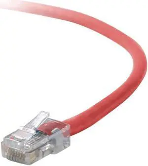 Belkin A3L791-01-RED-S 1 ft. Cat 5E Red Patch Cable