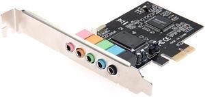 PCI-E Express 6 Channel 5.1 CMI8738 Audio Sound Card PC Computer Compatible Ordinary Sound Card Extension Card For Windows