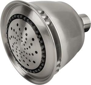 Delta Faucets Universal Fixed 5-Setting Traditional Shower Head Brushed Nickel