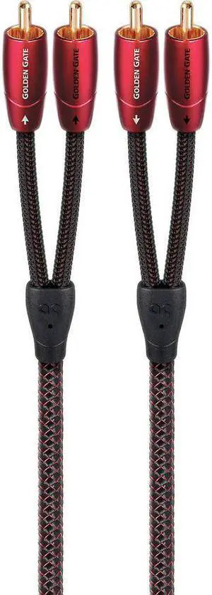 AudioQuest Golden Gate RCA Male to RCA Male Cable - 9.84 ft. (3m)