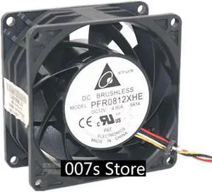 Radiator Cooling Cooler Fan Voor DELTA PFR0812XHE 8038 13000 RPM 12 V 4.9A 8 cm 80X80X38 kogellager Super Auto booster gewelddadige