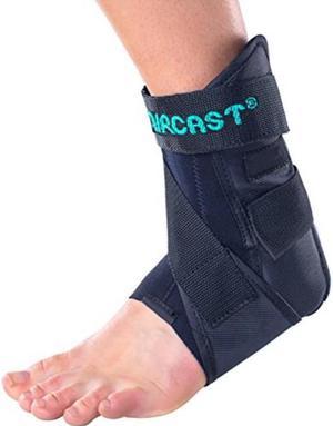 aircast airsport ankle support brace, left foot, medium