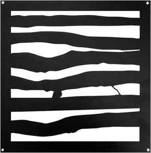 Nuvo Iron 11" Branch Style Insert Powder Coated Black- ACW75