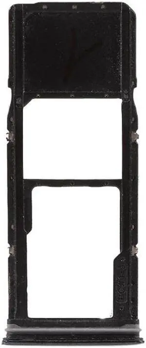 Single Sim Tray For Samsung A9 2018 A920 A920F A920DS SIM Card Tray Slot Holder Replacement Part (Black)