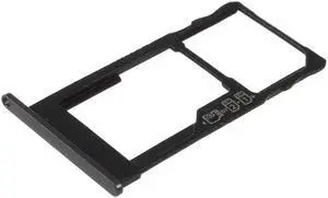 SIM Slot SD Card Tray Holder Replacement Part For Motorola Moto M XT1662 XT1663 (Black)