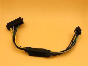 ATX 24Pin Female to for DELL Optiplex 3020 7020 9020 T1700 Server Motherboard 8Pin Male Adapter Power Cable Cord 30cm 18AWG