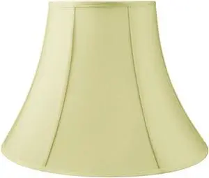10x20x15 Egg Shell Shantung Bell Lampshade