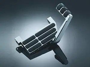kuryakyn 7006 motorcycle foot control component: transformer passenger floorboards for 200117 honda gold wing gl1800, f6b motorcycles, chrome, 1 pair