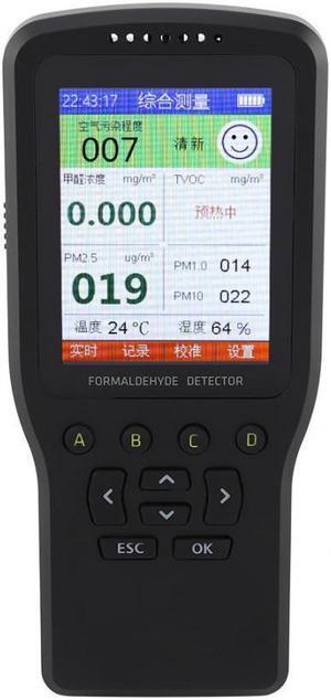 Professional PM2.5 Household Formaldehyde Detector TVOC Haze Meter Monitor Indoor Home Air Quality Tester Pluviometro USB Charge