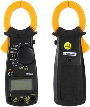 DT-3266L Digital Multimeter Amper Clamp Meter Current Clamp Pincers Voltmeter Ammeter 600A AC/DC Current Voltage Tester