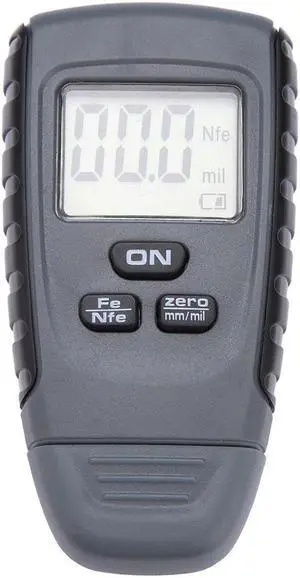 Digital LCD Display Paint Thickness Tester Car Coating Measuring Gauge Testing Instrument Tools