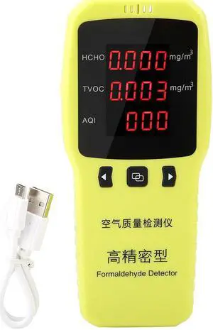 JLP-01 Formaldehyde Detector HCHO TVOC Digital Detector Indoor Air Quality Tester Meter
