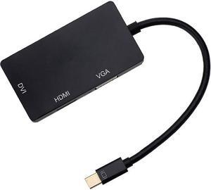 4Xem 3 In 1 Mini Displayport To Hdmi Dvi Vga Adapter